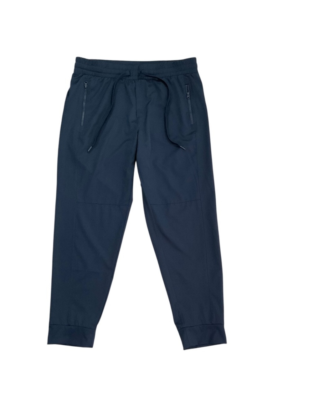 Tilley Women’s Large navy Blue tech Jogger Pants Stretch Travel Athleisure